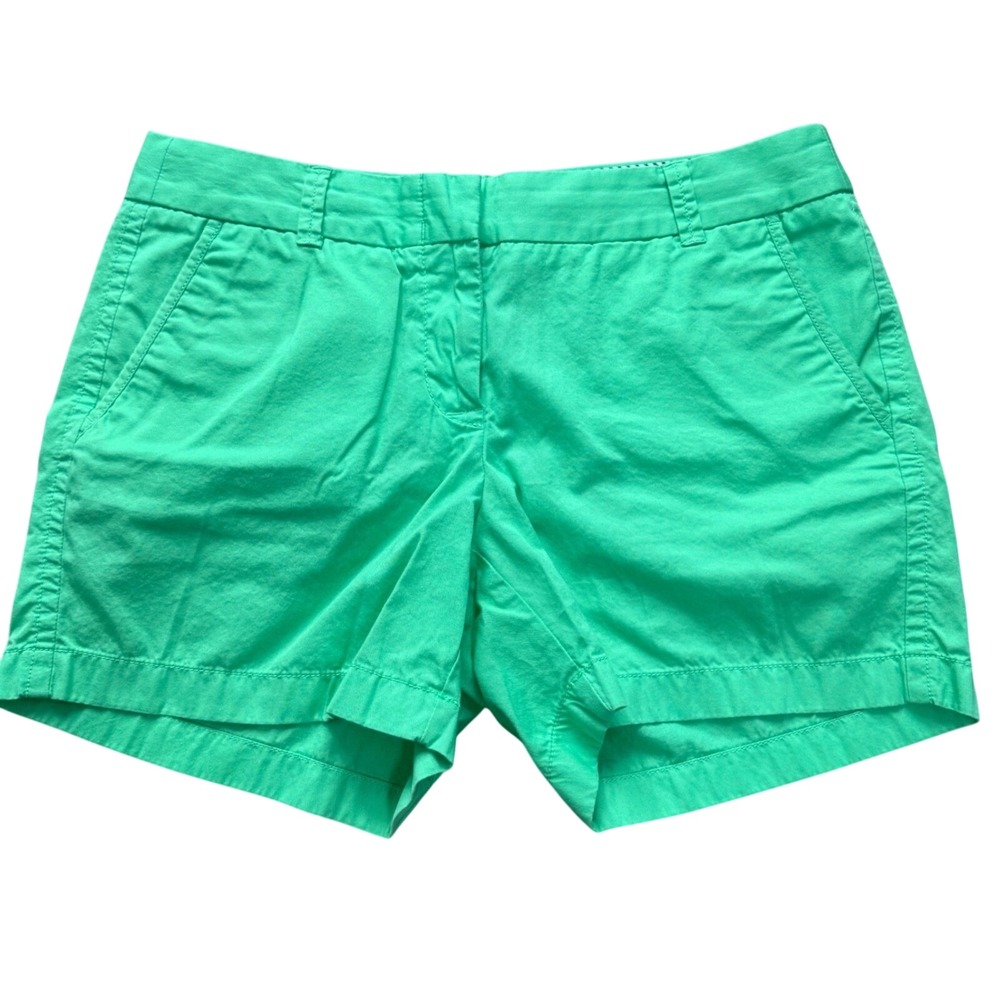 J.Crew Green Chino Shorts Womens 6
Summer Casual Preppy Golf